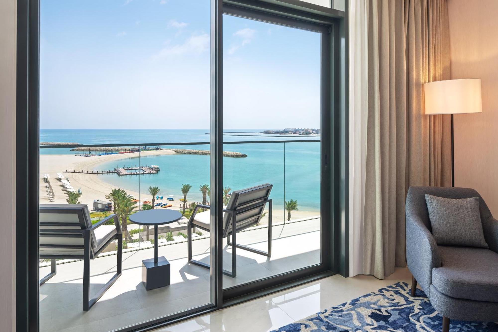 Address Beach Resort Bahrain Manama Exterior foto View from a guest room